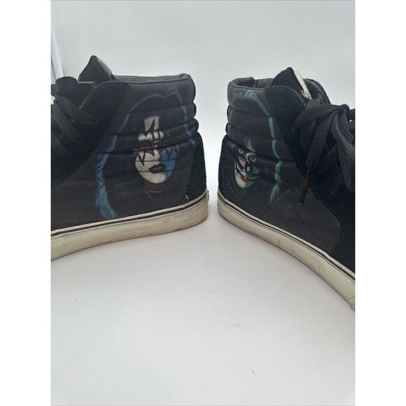 KISS Army Vans‎ SK8 Hi Top Solo Album Faces Skateboard Sneaker Shoes Mens 9.5 main image 8